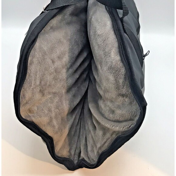 BLACK & DECKER Plush Zip Up Portable Pet Bed Small Dogs Handle Water Resistant - Picture 8 of 10